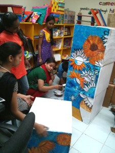 Learning Van Gogh - Art for Akanksha at Kalaghoda